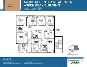 1411 S Potomac St, Aurora, CO for lease Floor Plan- Image 1 of 1