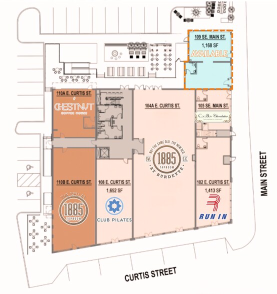 128 Curtis St, Simpsonville, SC à louer - Plan d’étage - Image 3 de 12