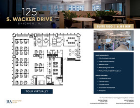 125 S Wacker Dr, Chicago, IL for lease Floor Plan- Image 1 of 11