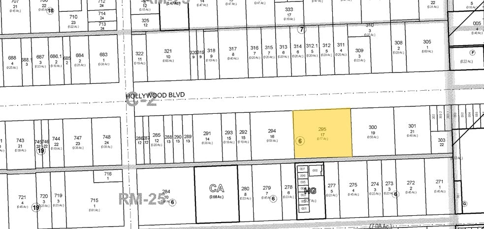 2230 Hollywood Blvd, Hollywood, FL à vendre - Plan cadastral - Image 2 de 6