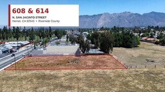 More details for 614 N San Jacinto St, Hemet, CA - Land for Sale
