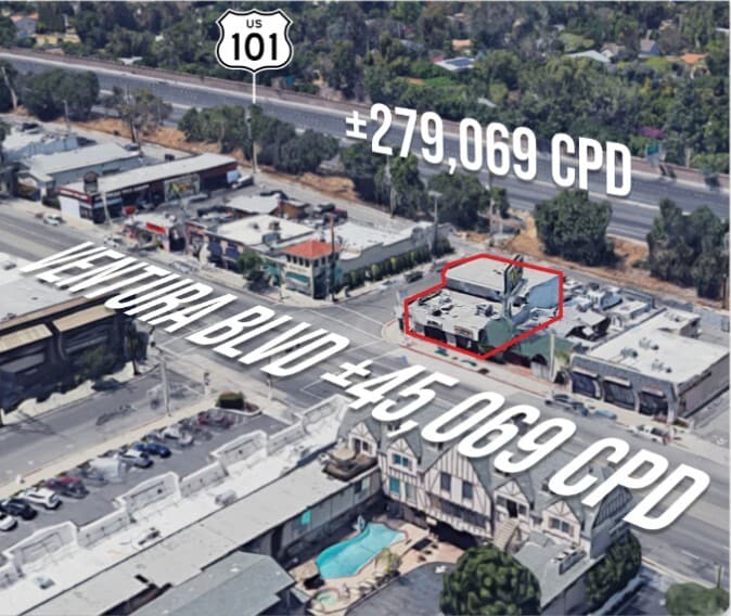 19459-19463 Ventura Blvd, Tarzana, CA à louer - Photo du bâtiment - Image 2 de 3