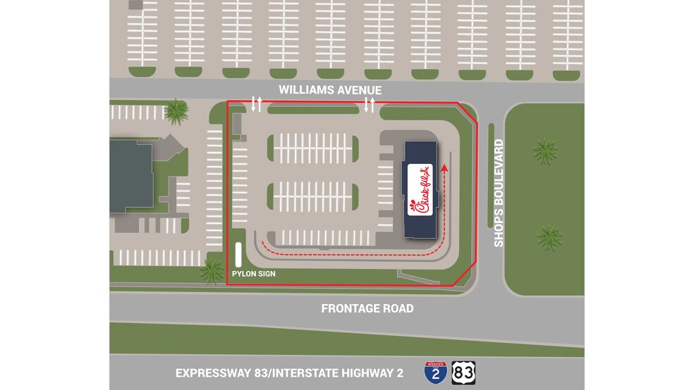 1606 IH 2, Donna, TX à vendre - Photo du bâtiment - Image 2 de 5