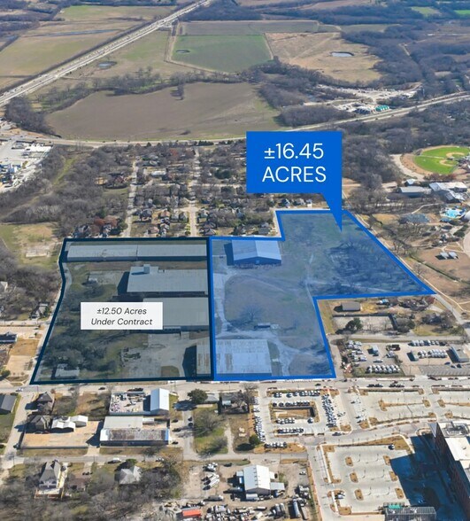 300 Throckmorton St, McKinney, TX à vendre - Aérien - Image 2 de 3
