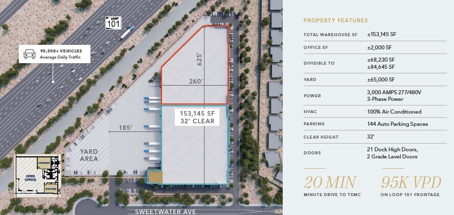 8850 W Sweetwater Ave, Peoria, AZ à louer - Photo du bâtiment - Image 2 de 10