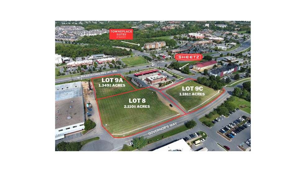 Buckeystown Pike, Frederick, MD for sale - Aerial - Image 3 of 5