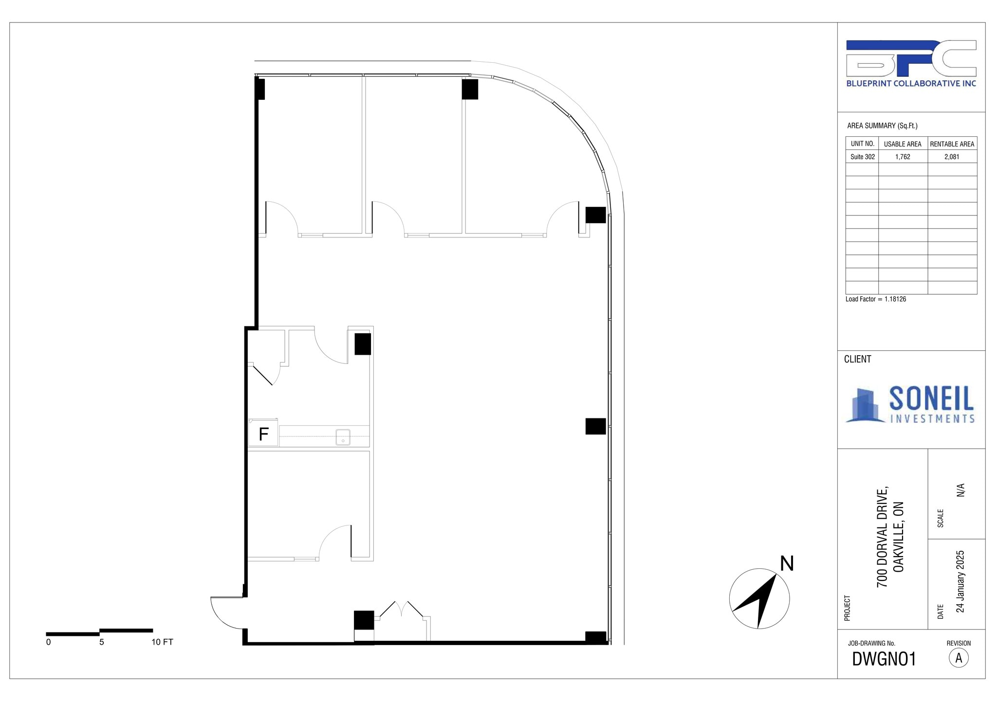 700 Dorval Dr, Oakville, ON for lease Site Plan- Image 1 of 15