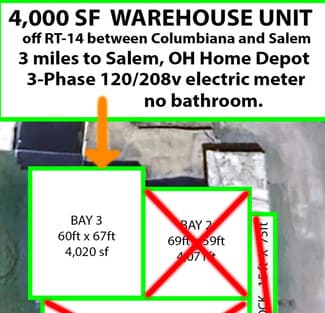 More details for 240 High St, Washingtonville, OH - Industrial for Lease