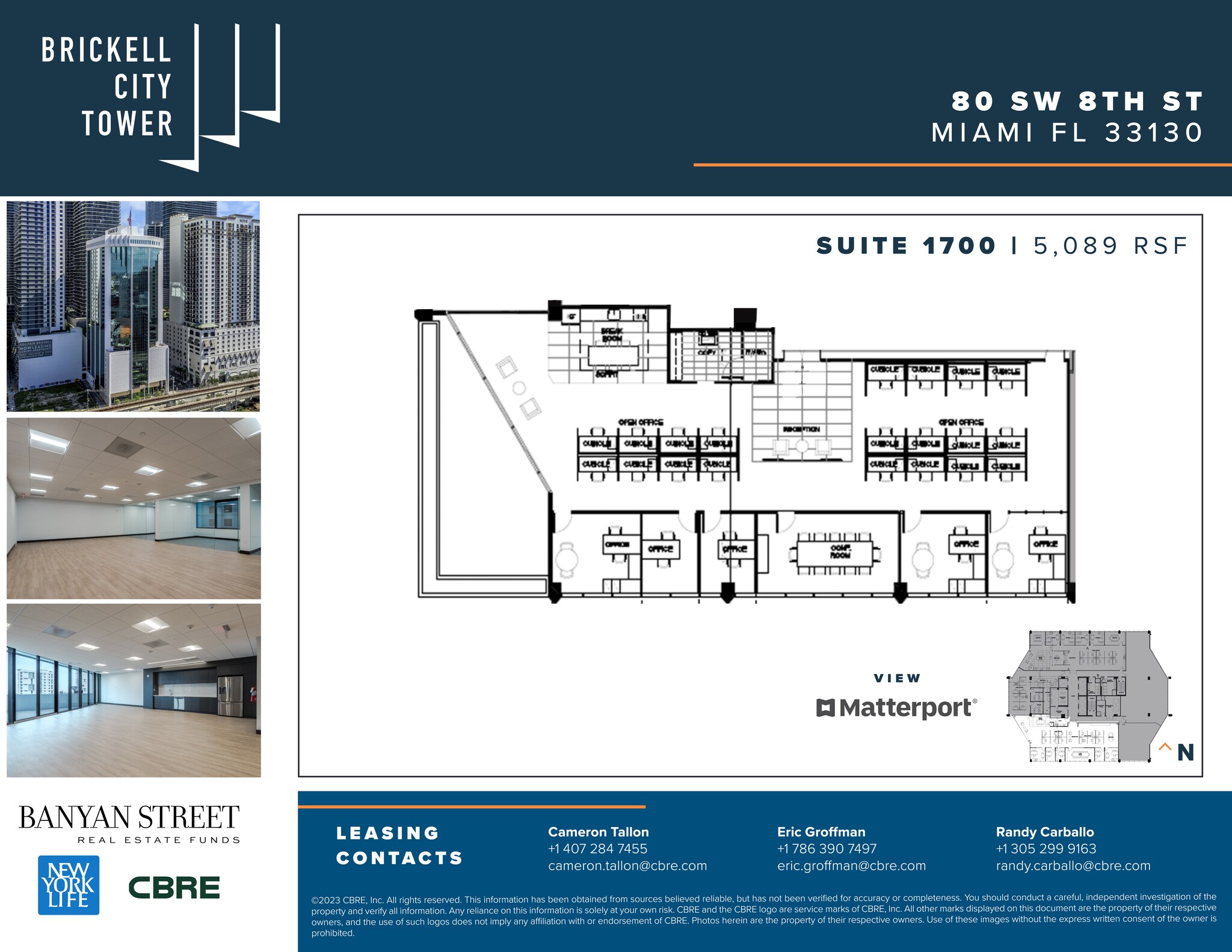 80 SW 8th St, Miami, FL for lease Site Plan- Image 1 of 14