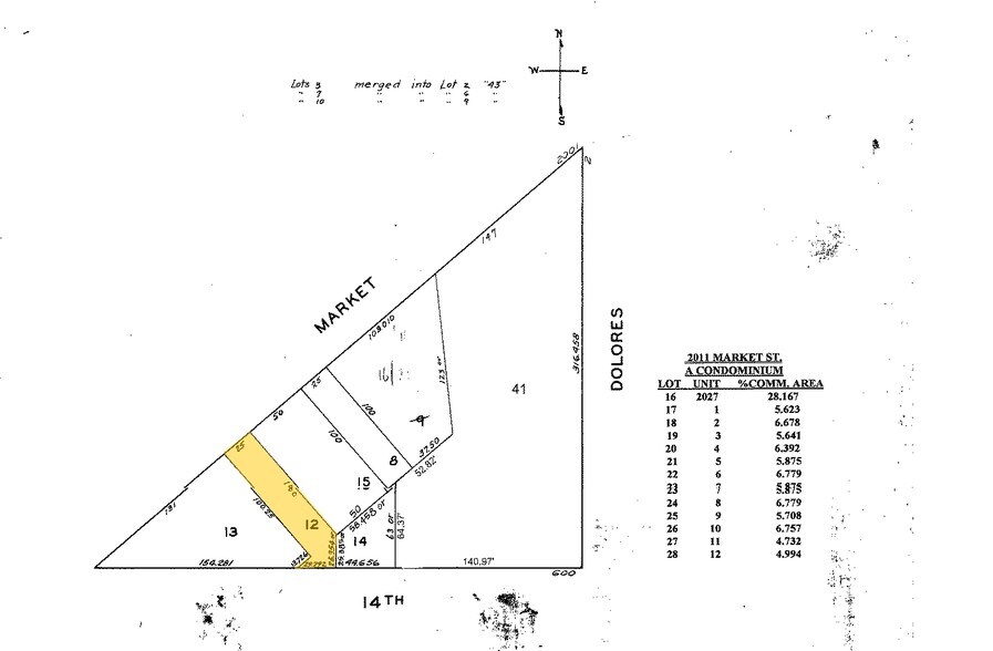 2055-2057 Market St, San Francisco, CA à vendre - Plan cadastral - Image 3 de 28