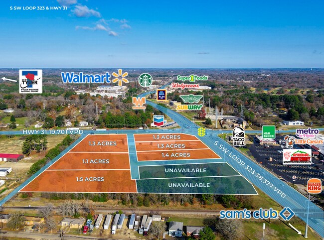 Plus de détails pour 3800 Chandler Hwy, Tyler, TX - Terrain à vendre