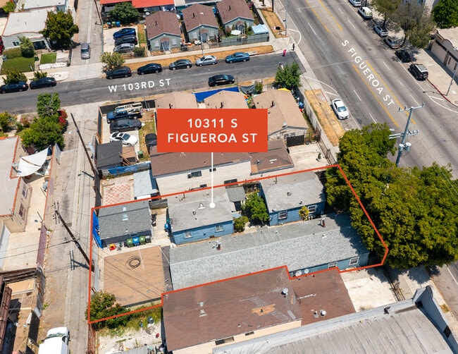 Plus de détails pour 10311-10315 S Figueroa St, Los Angeles, CA - Multi-résidentiel à vendre