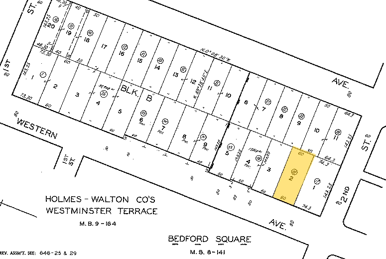 174 S Western Ave, Los Angeles, CA for lease - Plat Map - Image 2 of 14