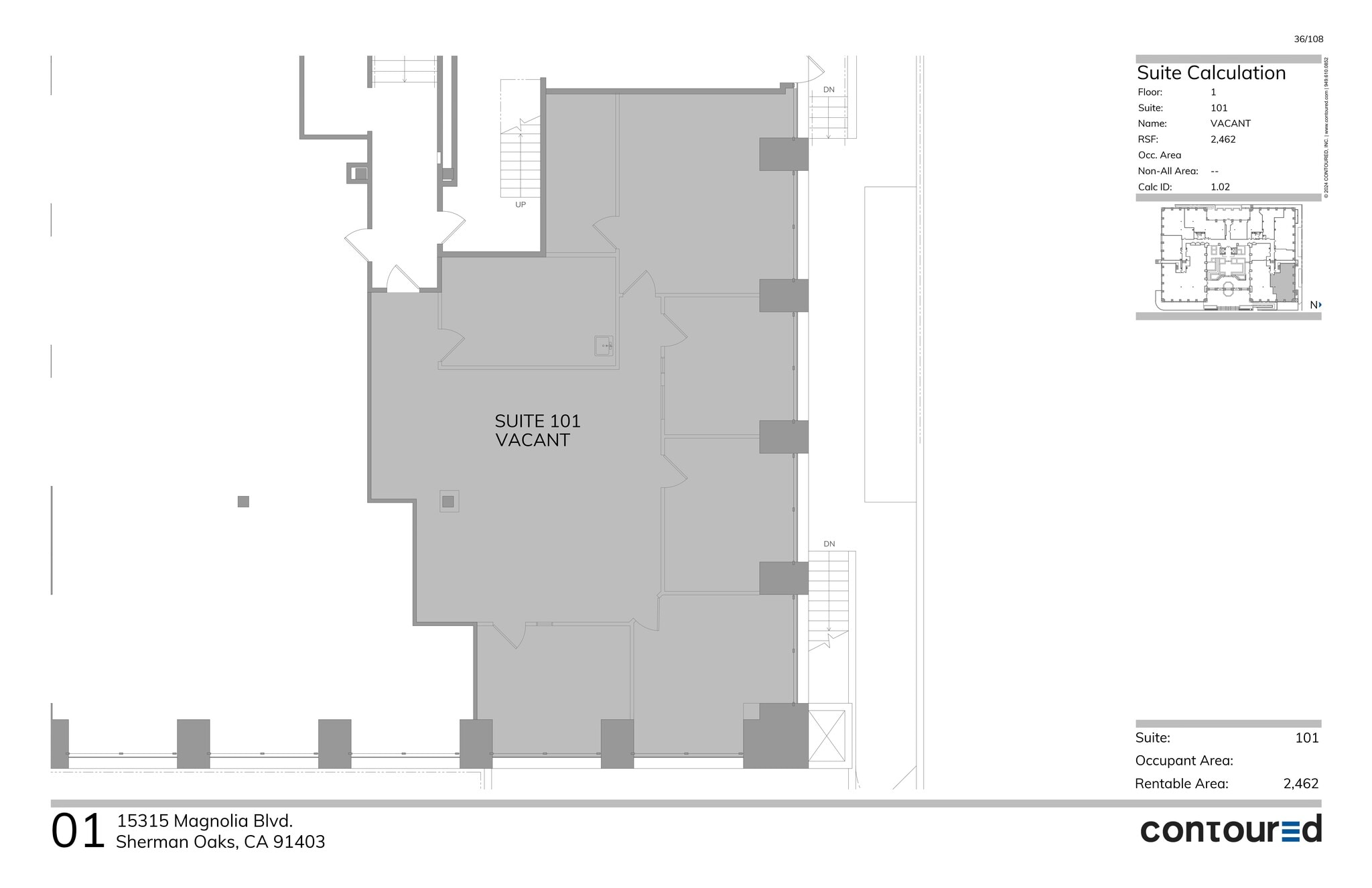 15315 Magnolia Blvd, Sherman Oaks, CA for lease Site Plan- Image 1 of 1