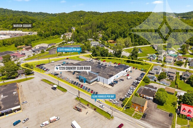 Plus de détails pour 1229 Country Club Rd, Fairmont, WV - Commerce de détail à vendre