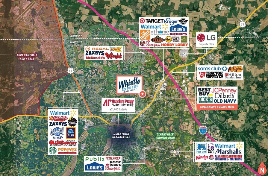 2530 Pea Ridge Rd, Clarksville, TN à vendre - Photo du bâtiment - Image 2 de 5