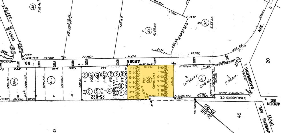 3214-3238 Arden Rd, Hayward, CA à louer - Plan cadastral - Image 3 de 3