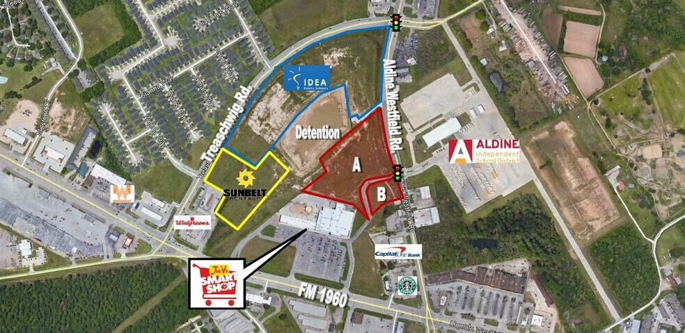 Treaschwig Rd & Aldine Westfield Rd, Houston, TX à vendre - Photo du bâtiment - Image 1 de 1