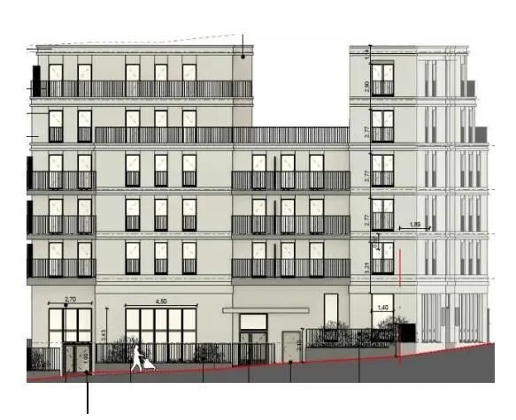 Commerce de détail dans Montreuil à vendre - Photo du bâtiment - Image 2 de 5