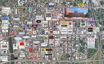 238 N Mead St, Wichita, KS - AÉRIEN  Vue de la carte