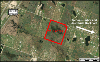 1525 W 12th St, Rockport, TX - Aérien Vue de la carte - Image1