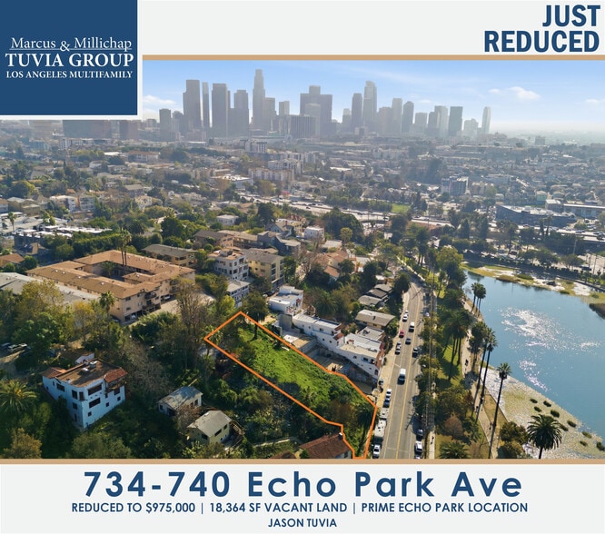 734-740 N Echo Park, Los Angeles, CA à vendre - Photo du bâtiment - Image 1 de 7