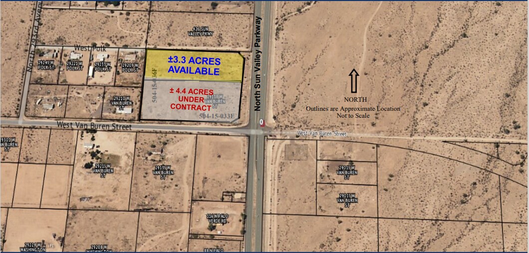 NWC Sun Valley Pky & Van Buren, Buckeye, AZ à vendre Photo du bâtiment- Image 1 de 5