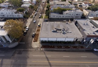 6900 Melrose Ave, Los Angeles, CA - Aérien  Vue de la carte