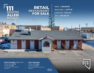 Plus de détails pour 111 Allen Rd, Fallon, NV - Vente au détail à vendre