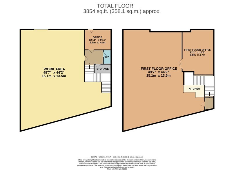 Aston Way, Mannings Heath, Poole à louer - Plan d’étage - Image 3 de 3