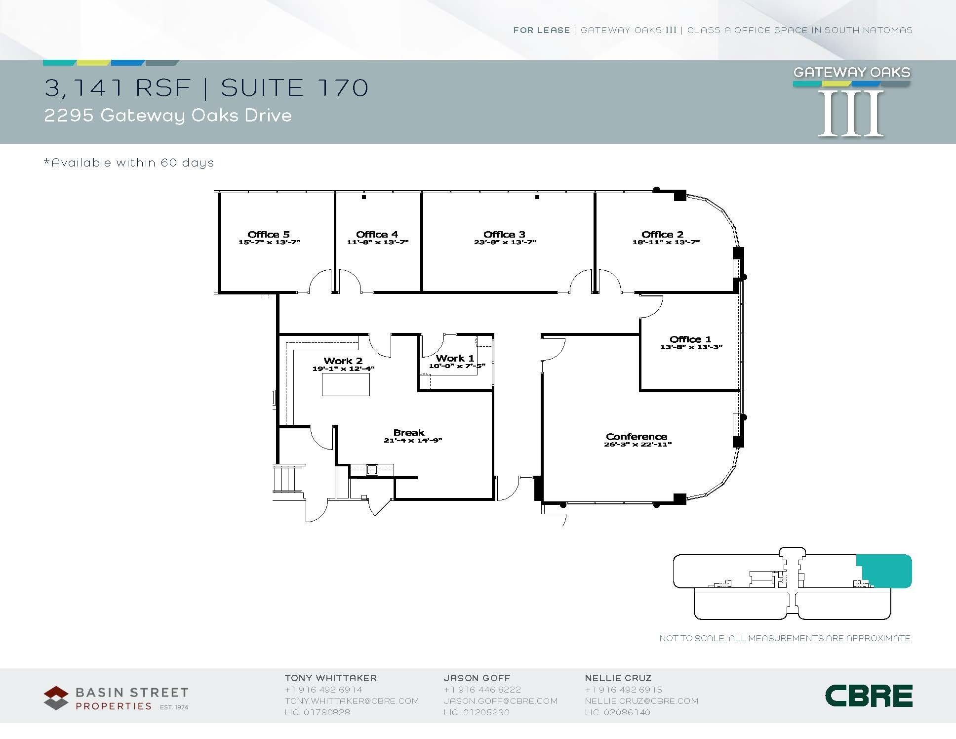 2150 River Plaza Dr, Sacramento, CA à louer Plan d’étage- Image 1 de 1