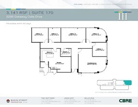 2150 River Plaza Dr, Sacramento, CA à louer Plan d’étage- Image 1 de 1