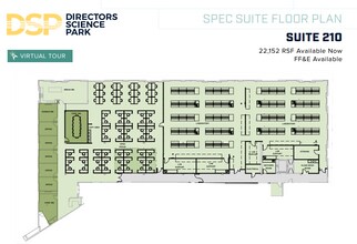 4930 Directors Pl, San Diego, CA à louer Plan d’étage- Image 1 de 1