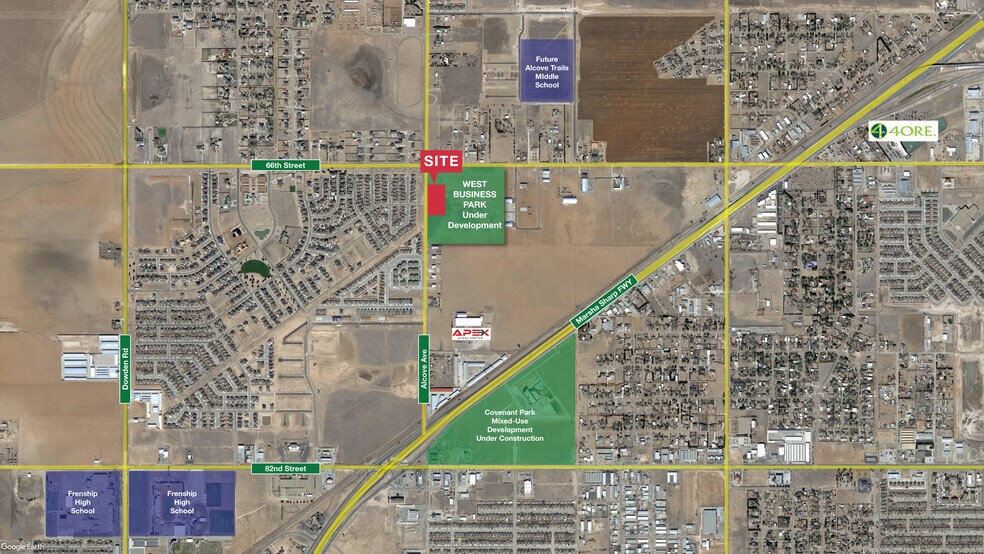 66th St, Lubbock, TX for sale - Aerial - Image 3 of 3