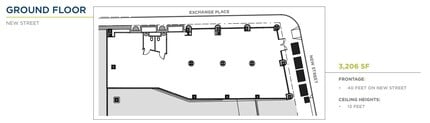 52 Broadway, New York, NY à louer Plan d’étage- Image 2 de 2