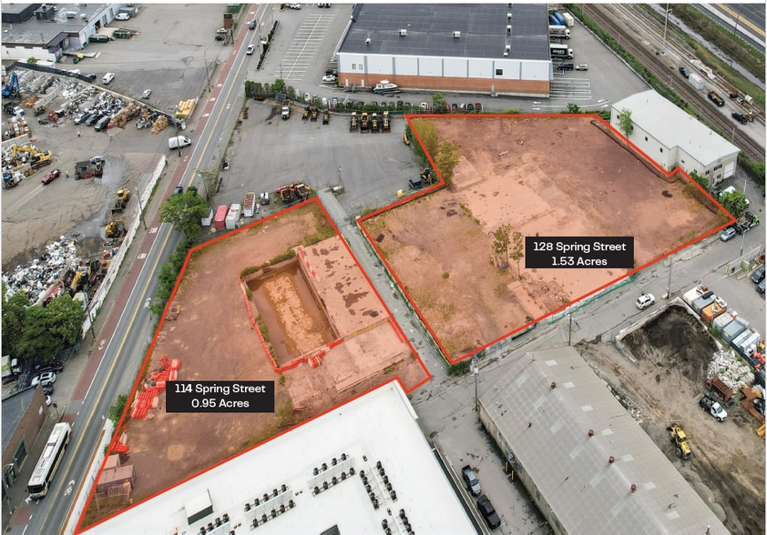 114 Spring St, Everett, MA for lease - Aerial - Image 1 of 3