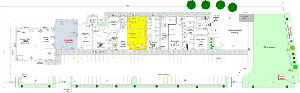 1239-1309 Monroe Ave, New Philadelphia, OH for lease - Site Plan - Image 3 of 3