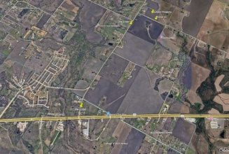 FM 1100, Manor, TX - AERIAL  map view - Image1