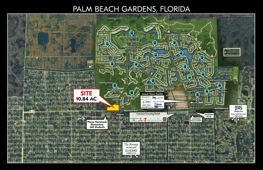 Northlake Blvd, Palm Beach Gardens, FL à louer - Photo du bâtiment - Image 1 de 2
