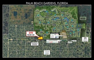 Plus de détails pour Northlake Blvd, Palm Beach Gardens, FL - Terrain à louer