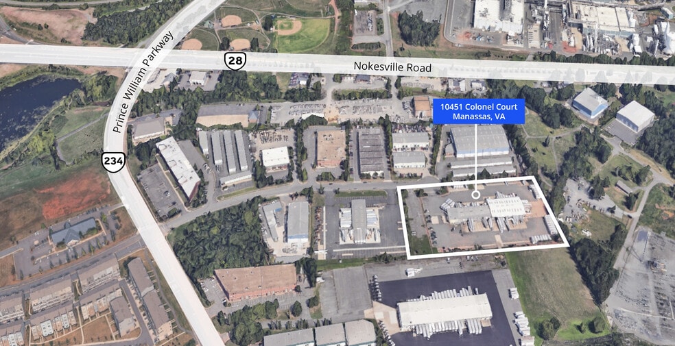 10451 Colonel Ct, Manassas Park, VA à louer - Aérien - Image 3 de 6