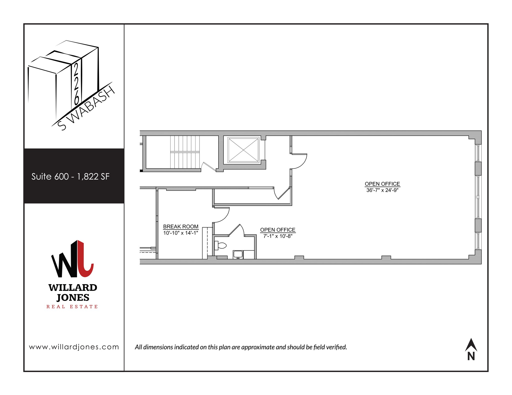 226 S Wabash Ave, Chicago, IL for lease Site Plan- Image 1 of 1