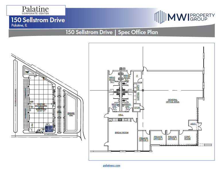 150 Sellstrom Dr, Palatine, IL à louer - Photo du b timent - Image 2 de 8