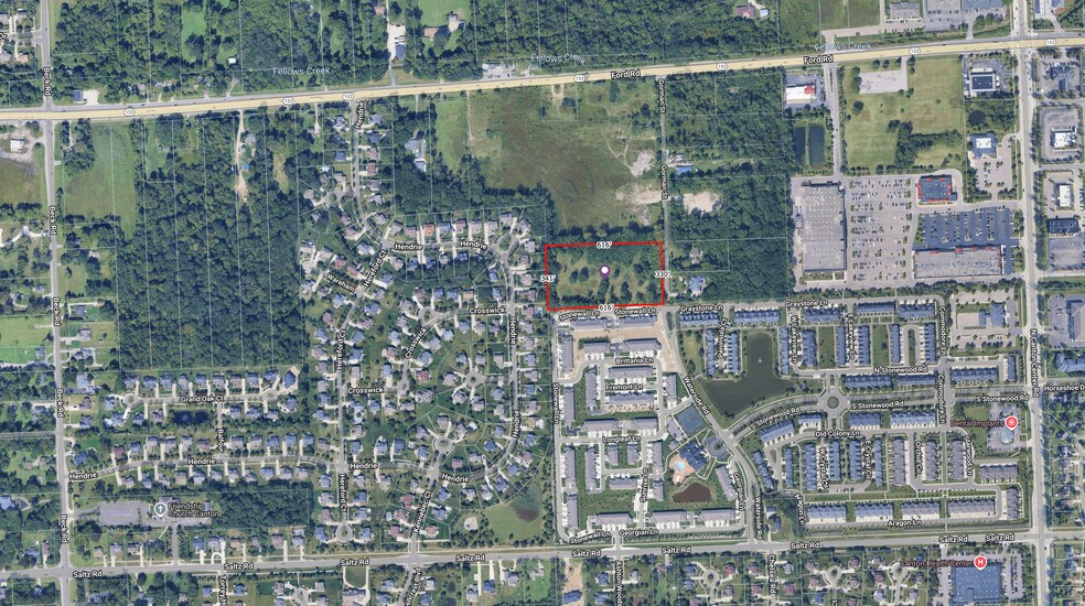 1725 Gorman St, Canton Township, MI for sale - Aerial - Image 2 of 4
