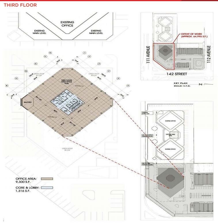 11101 142nd St NW, Edmonton, AB for lease Floor Plan- Image 1 of 2