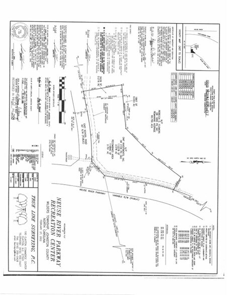 165 Neuse River Pky, Clayton, NC à vendre - Plan cadastral - Image 1 de 8