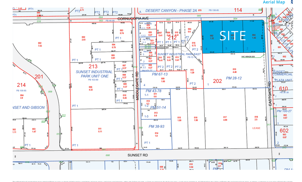 Eastgate Rd, Henderson, NV à louer - Plan cadastral - Image 2 de 2