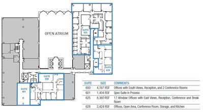 16530 Ventura Blvd, Encino, CA à louer Plan d  tage- Image 1 de 1