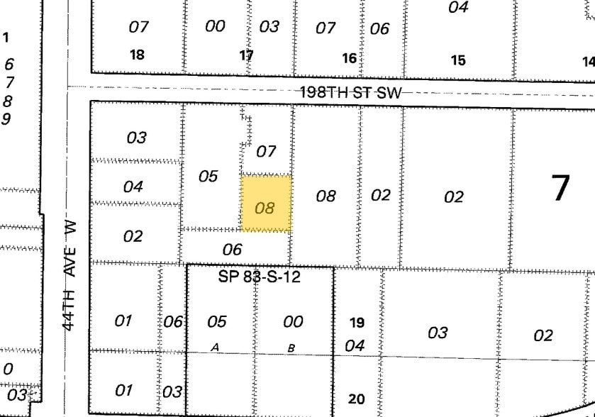 4230 198th St SW, Lynnwood, WA for lease - Plat Map - Image 2 of 5
