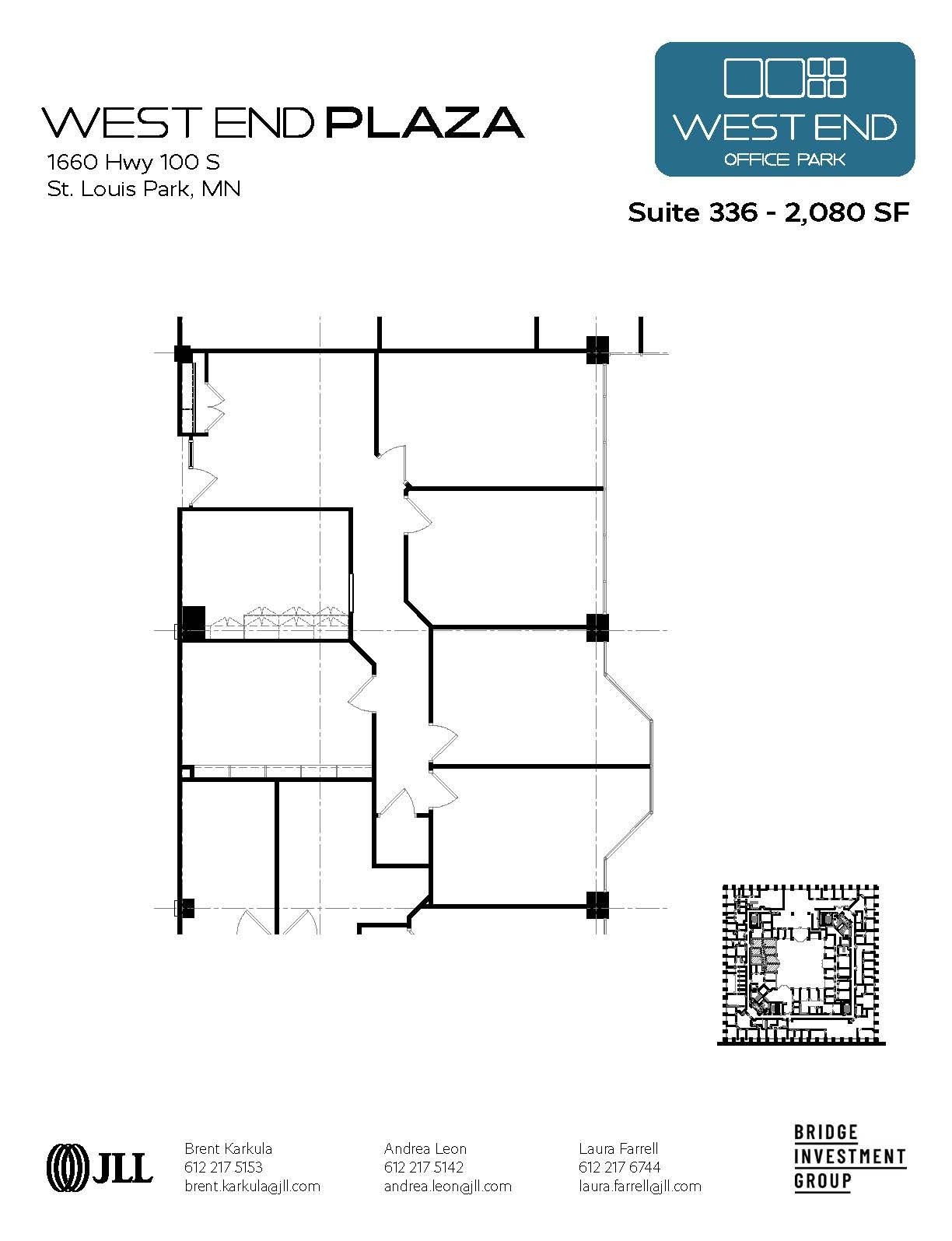 1665 Utica Ave S, Saint Louis Park, MN for lease Floor Plan- Image 1 of 1